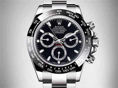 stainless steel rolex daytona black face|rolex daytona black ceramic bezel.